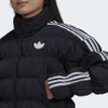 Áo Khoác Lông vũ Adidas Chính hãng - 3-STRIPES PUFFER JACKET Nữ - Đen | JapanSport GU1770