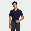 Áo Polo Adidas Golf Nam Chính Hãng - Solid short sleeve shawl collar - Navy | JapanSport GM0678