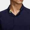 Áo Polo Adidas Golf Nam Chính Hãng - Solid short sleeve shawl collar - Navy | JapanSport GM0678