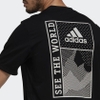 Áo Phông Adidas Nam Chính Hãng - Sportphoria AEROREADY Graphic Tee  - Đen | JapanSport GL2361