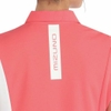 Áo Polo Mizuno Nữ Chính Hãng - Golf Wear Solar Cut Ice Touch Frill Tail Short - Màu Hồng Trắng | JapanSport E2MAC206-64