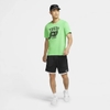 Áo Nike Nam Chính Hãng - T-shirt Running Men's Short Sleeve Rise - Xanh | JapaSport DA1489-300