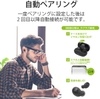 Tai nghe BlueTooth Elecom LBT-TWS10WH \ BK Wireless Earphones | JapanSport