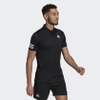 Áo Polo Adidas Nam Chính Hãng - Tennis Club 3-Stripes Polo Shirt - Đen | JapanSport GL5421