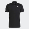 Áo Polo Adidas Nam Chính Hãng - Tennis Club 3-Stripes Polo Shirt - Đen | JapanSport GL5421