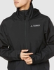 Áo Khoác Adidas Nam Chính Hãng - Terrex Multi RAIN.RDY TWO-LAYER RAIN JACKET - Đen | JapanSport GI7296