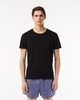 Set 3 Áo Phông Lacoste Chính Hãng - 3-Pack Regular Fit Cotton Jersey T-Shirts - Màu Đen | JapanSport TH3451-51-031