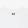 Áo phông Lacoste Chính hãng - Printed Cotton T-Shirt - Màu Trắng | JapanSport TH5634-51-001