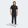 Áo Polo Adidas Nam Chính Hãng - Three-stripes Short-Sleeved Stretch Button-Down - Đen | JapanSport HT6862