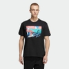 Áo Phông Adidas Nam Chính Hãng - Tokyo Open Source Short Sleeve T-shirt - Đen | JapanSport HI5940