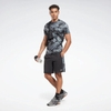 Quần Shorts Reebok Nam Chính Hãng - TRAINING CAMO WOVEN - Đen | JapanSport HT1691