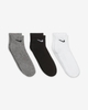 Tất Nike Chính Hãng - Everyday Cushioned - Màu Trắng/Xám/Đen | JapanSport SX7667-964