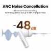 Tai nghe Ugreen Chính hãng - HiTune T6 Active Noise Reduction True Wireless T6 - Trắng | JapanSport
