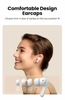 Tai nghe Ugreen Chính hãng - HiTune T6 Active Noise Reduction True Wireless T6 - Trắng | JapanSport