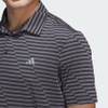 Áo Polo Adidas Nam Chính Hãng - ULTIMATE365 MESH PRINT POLO - Đen | JapanSport IS8867