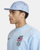 Mũ Nike Chính Hãng - USA Fly Dri-FIT Breaking Cap - Màu Xanh | JapanSport FN7241-441
