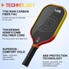 Vợt Pickleball DGYGQ chính hãng | T700SC Power Carbon Fiber - Màu cam | JapanSport