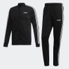 Bộ thể thao Adidas Chính Hàng - 3-Stripe Tracksuit Nam - Đen | JapanSport DV2448