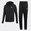 Bộ thể thao Adidas Chính Hãng - Game Time Track Suit - Đen | JapanSport DZ7671