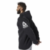 Áo Khoác Reebok Chính Hãng - Workout Ready Fleece Pullover Hoodie - Đen | JapanSport EC0880