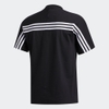 Áo Adidas Chính hãng - 3-striped short-sleeved - Nam - Đen | JapanSport FM1535