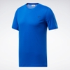 Áo Reebok Chính Hãng - Workout Ready Polyester Tech - Xanh | JapanSport FP9095