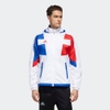 Áo Adidas Chính Hãng - TEAMWEAR WOVEN TENNIS JACKET - Trắng | JapanSport FS3803