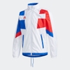 Áo Adidas Chính Hãng - TEAMWEAR WOVEN TENNIS JACKET - Trắng | JapanSport FS3803