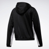 Bộ thể thao Reebok Chính hãng - Linear Logo Hoodie Track Suit - Đen | JapanSport FT0918