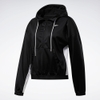 Bộ thể thao Reebok Chính hãng - Linear Logo Hoodie Track Suit - Đen | JapanSport FT0918
