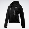 Bộ Reebok Chính hãng - Linear Logo Hoodie Track Suit - Đen | JapanSport FT0918