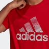 Áo adidas chính hãng -  Extrusion Motion Puff-Print Logo Graphic Tee - đỏ | Japansport GL2401