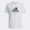 Áo Adidas Chính Hãng - CARTOON LOGO GRAPHIC - Trắng | JapanSport GL3708