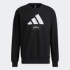 Áo Adidas Chính hãng - Showtime graphic sweatshirt Nam - Đen | JapanSport HE7464