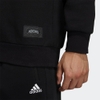 Áo Adidas Chính hãng - Showtime graphic sweatshirt Nam - Đen | JapanSport HE7464