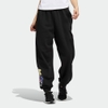 Quần Adidas Nữ Chính Hãng - FLORAL GRAPHIC CUFFED JOGGERS - Đen | JapanSport HM6254