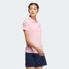 Áo Polo Adidas Nữ Chính Hãng - STRIPES SHORT SLEEVE POLO - Hồng | JapanSport HS6981