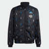 Áo Khoác Adidas Nam Chính Hãng - MANCHESTER UNITED ANTHEM JACKET - Xanh/Đen | JapanSport HT1997