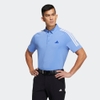 Áo Polo Adidas Nam Golf Chính Hãng - 3 Sọc - Xanh | JapanSport HT6864