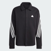 Áo Khoác Adidas Nam Chính Hãng -FUTURE ICON 3-STRIPES FULL ZIP  - Đen | JapanSport  IC6726