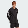 Áo Khoác Adidas Nam Chính Hãng -FUTURE ICON 3-STRIPES FULL ZIP  - Đen | JapanSport  IC6726