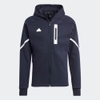Áo Khoác Adidas Nam Chính Hãng - DESIGNED FOR GAMEDAY - Xanh | JapanSport IC8046