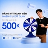 Đăng ký thành viên FEAER – Nhận ngay 01 lượt quay may mắn, cơ hội trúng voucher đến 500.000đ