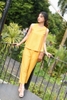 Set bộ sát nách đũi vàng SUNSHINE