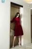 Đầm nhung the đỏ 5 chiết đuôi cá Linné