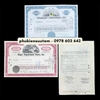 Certificate of Stock - Chứng Nhận Cổ Phiếu Của Công Ty Mỹ