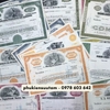 Certificate of Stock - Chứng Nhận Cổ Phiếu Của Công Ty Mỹ
