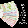 Bộ 10 Tờ Tiền Lưu Niệm Hình Con Rồng Dạ Quang