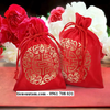 Túi gấm chữ Hỷ size 10x14cm