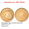 Bộ 8 Xu Euro 